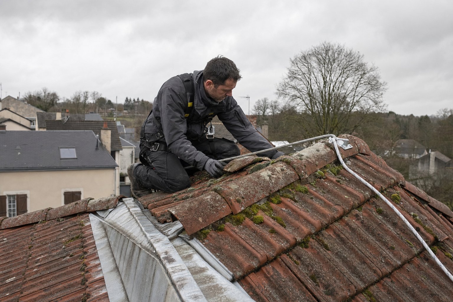 Contrat d'entretien de toiture en Moselle 2026 : prix, fréquence et ce que couvre vraiment une visite annuelle