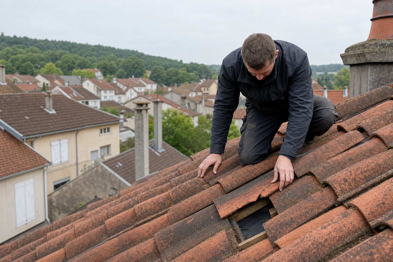 Fuite de toiture en Moselle : comment détecter, localiser et faire réparer rapidement